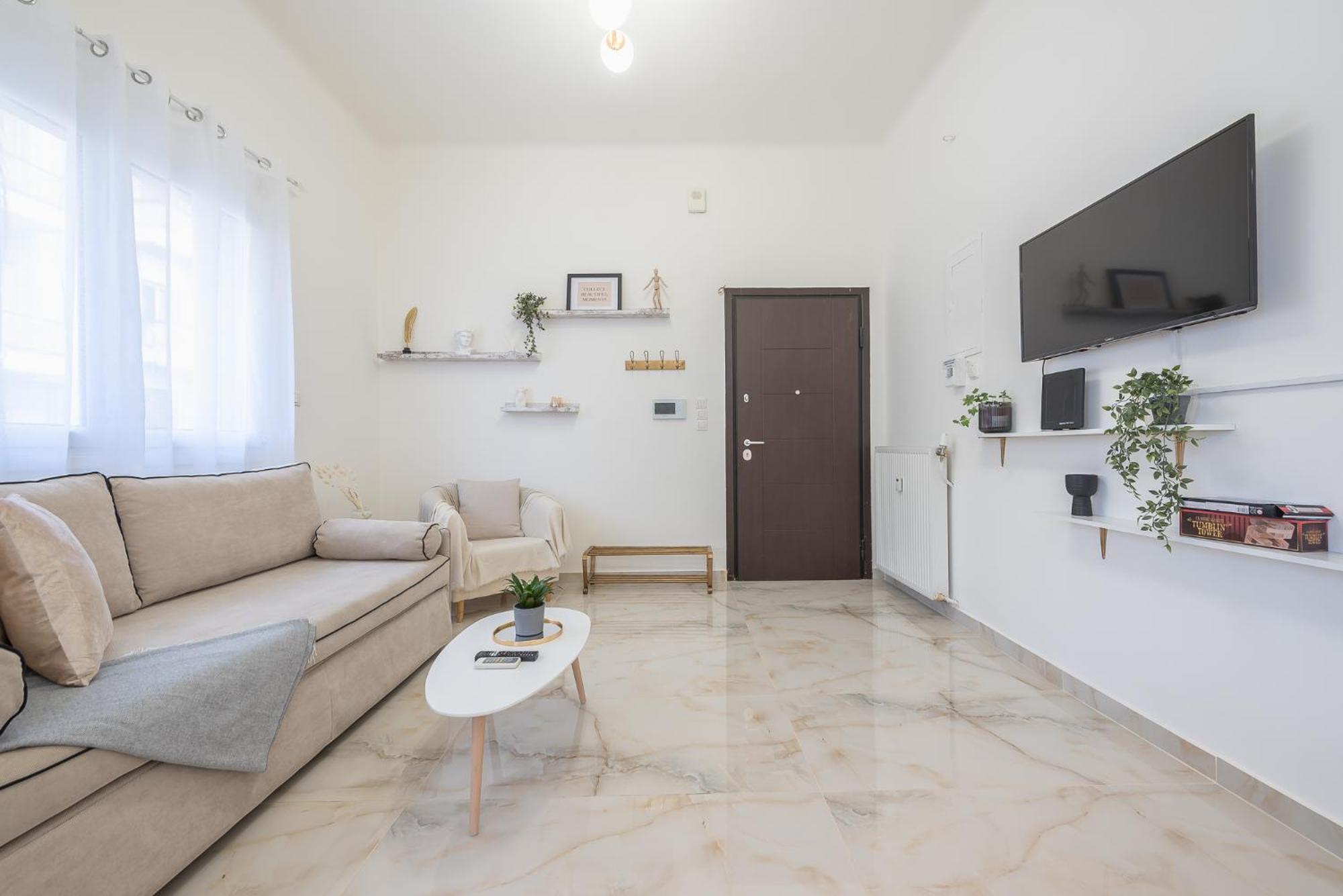 Modern Apartment 200M From Acropolis 100Mbps Netflix Ateny Zewnętrze zdjęcie